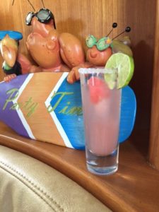 Watermelon Margaritas aboard Roam. Perfect drink for a steamy South Florida Memorial Day!
